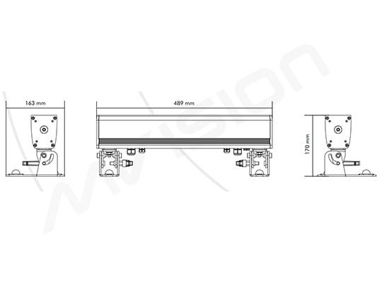 Photo Barre LED Oxo Pixyline 75 - 7x10W - RGBW