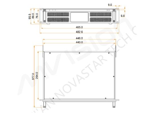 Photo Déport d'électronique CVT4K-S - NOVASTAR