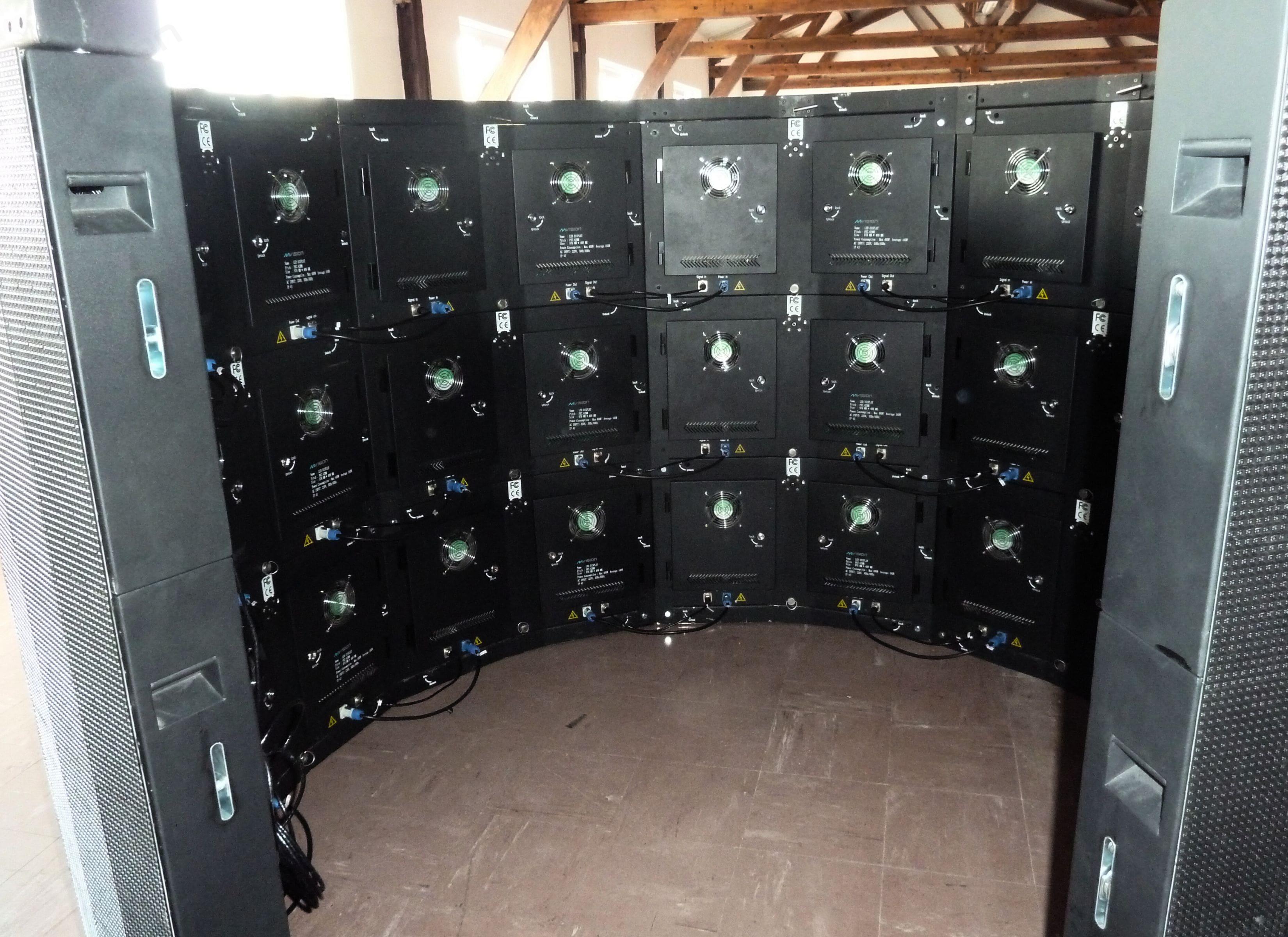 Ecran LED HiLed 360° - 40 modules courbe indoor 7mm