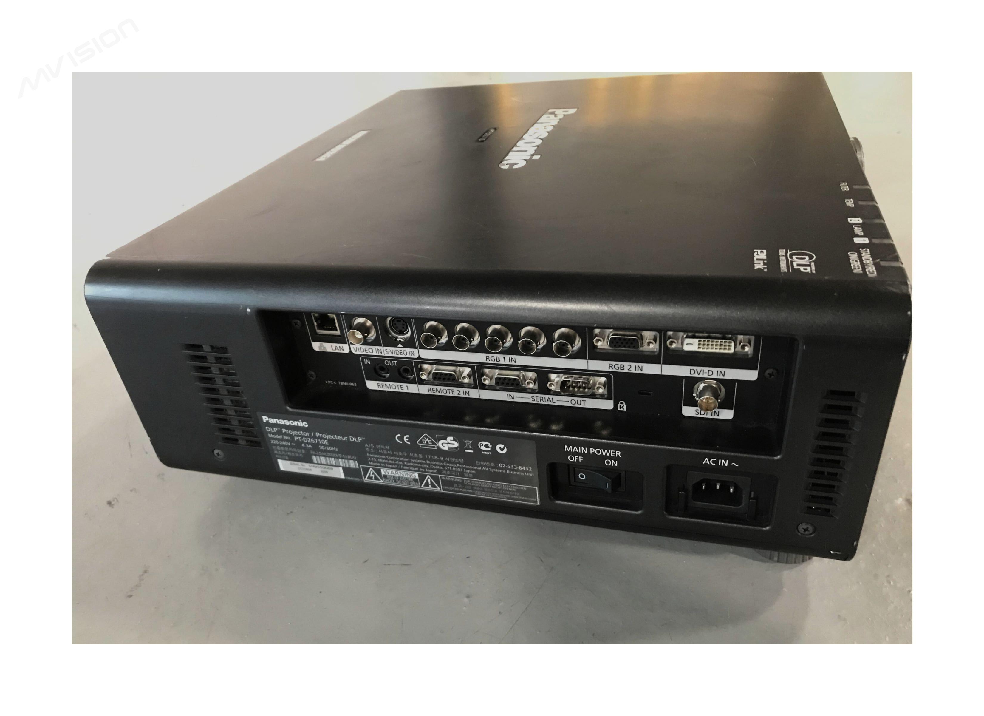 Vidéoprojecteur 6 000 lumens Panasonic - HD - PT-DZ6700E (1980x1080)