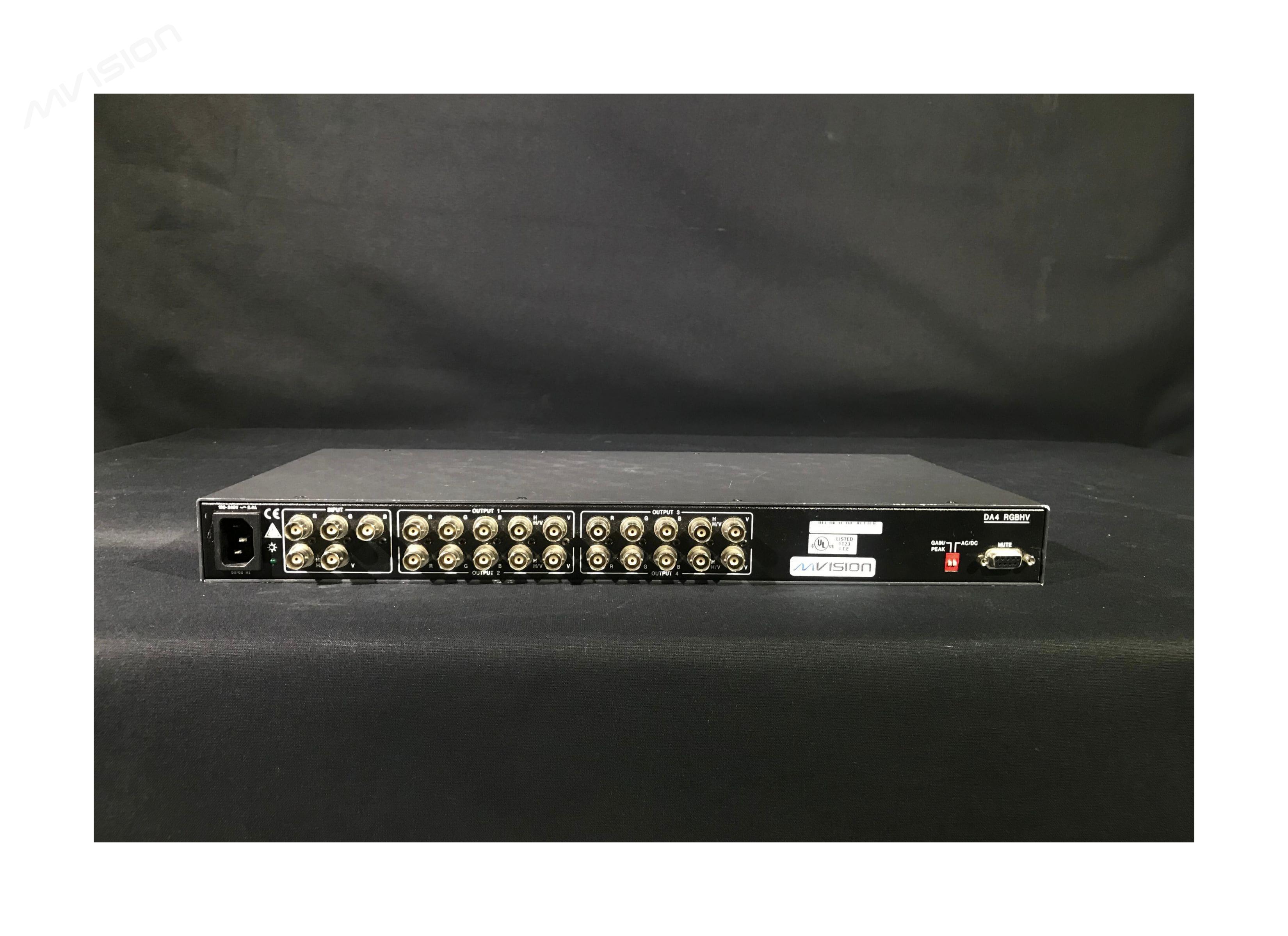 Distributeur amplificateur RGBHV DA4 Extron