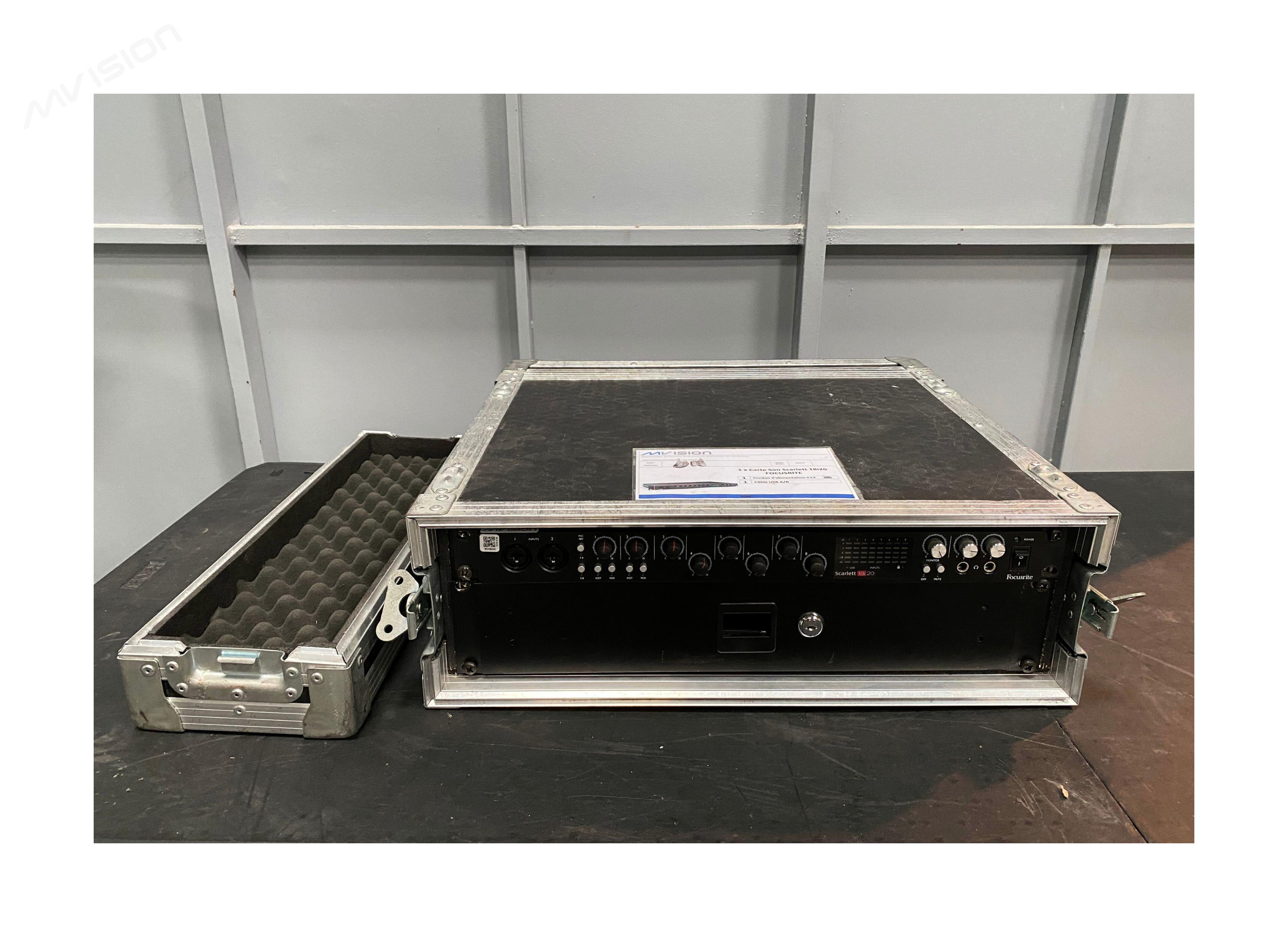 Carte son externe Focusrite Scarlett 18i20 - 2ème Génération