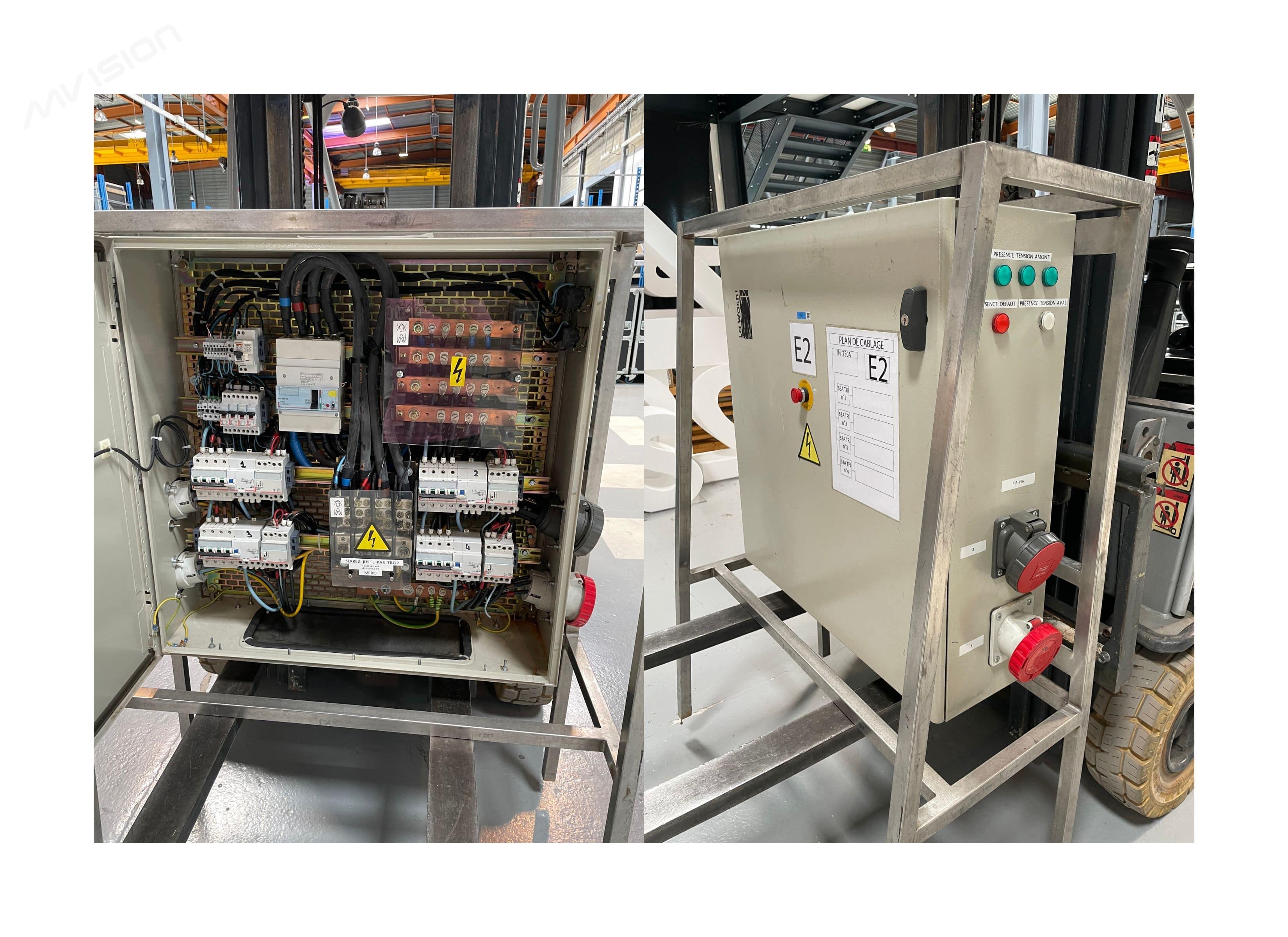 Armoire électrique 250A E2