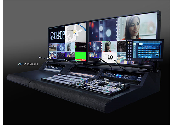 Photo Régie caméras HD 2ME AV-HS6000