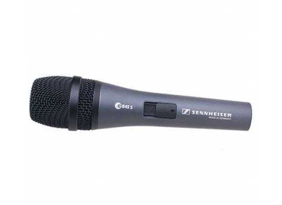 photo Micro filaire E845-S SENNHEISER avec interrupteur