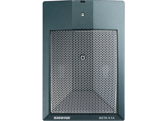 Photo Microphone statique Shure Beta 91 effet de surface
