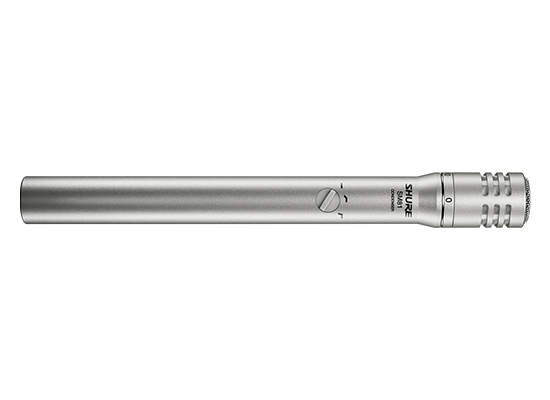 Photo Microphone statique SM81 Shure