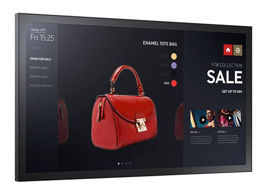 photo Ecran Tactile capacitif 32" LED - PM32F-BC - SAMSUNG  