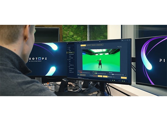 photo Système de production virtuel PIXOTOPE avec moteur graphique UNREAL ENGINE