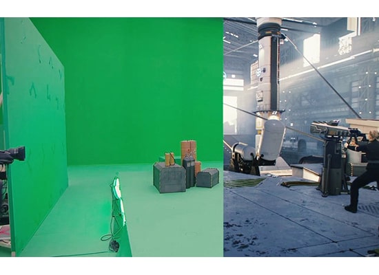 Photo Système de production virtuel PIXOTOPE avec moteur graphique UNREAL ENGINE