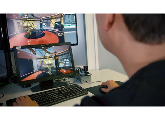 Photo Système de production virtuel PIXOTOPE avec moteur graphique UNREAL ENGINE