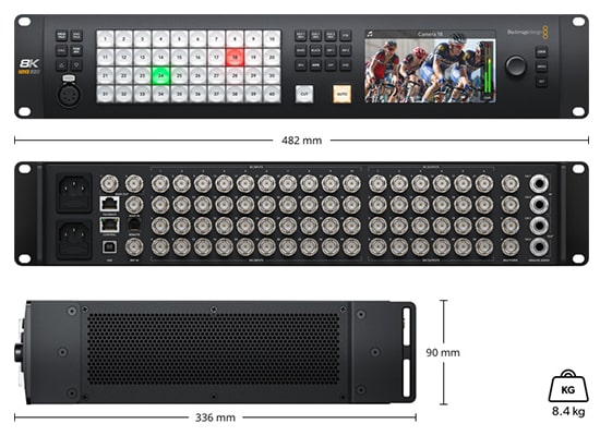 Photo Mélangeur vidéo BlackMagic ATEM Constellation 8K (4M/E)