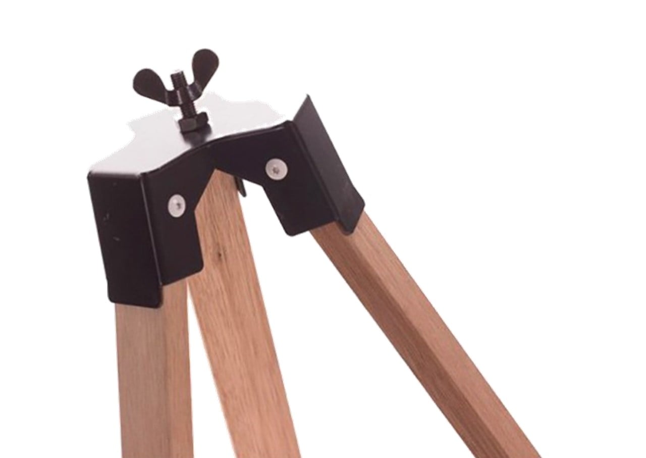 Photo Trépied design Géomètre en bois 