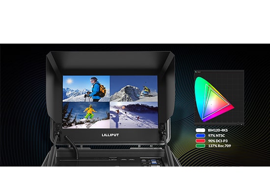 Photo Moniteur 12,5’’ 4K - BM120 - LILLIPUT