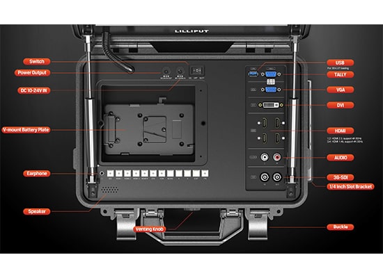 Photo Moniteur 12,5’’ 4K - BM120 - LILLIPUT