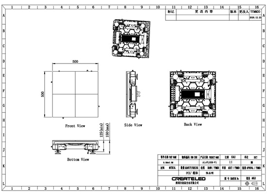 Photo Panel LED AirFloor 2.6mm Indoor - CREATELED