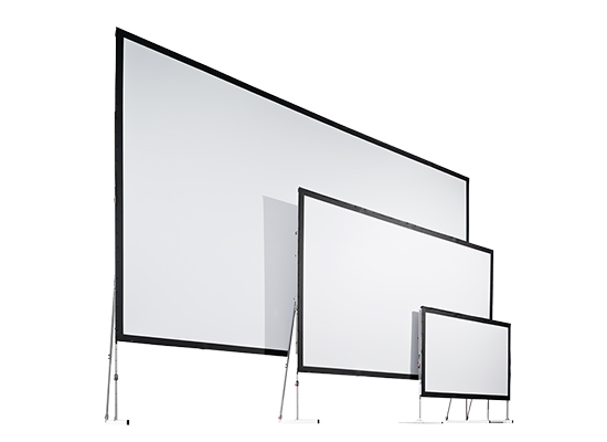 Photo Ecran cadre 16/9 STUMPFL – Monoblox de 6.30 x 3.63 m