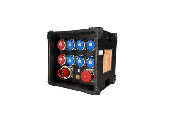 Photo Armoire électrique 63A R2C4