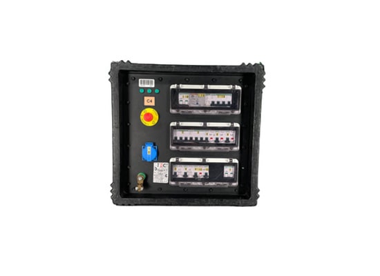Photo Armoire électrique 63A R2C4