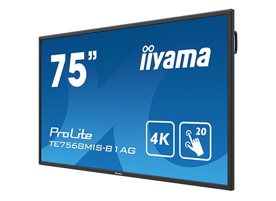 photo Ecran Tactile 75" 4K - TE7568MIS-B1AG - IIYAMA