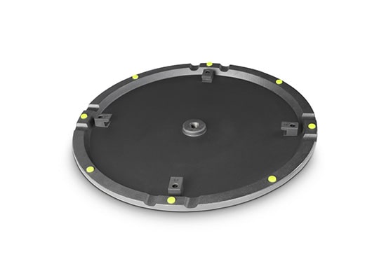 Photo Pied d'enceinte avec embase ronde - (Ht 1m05-1m80) - GRAVITY