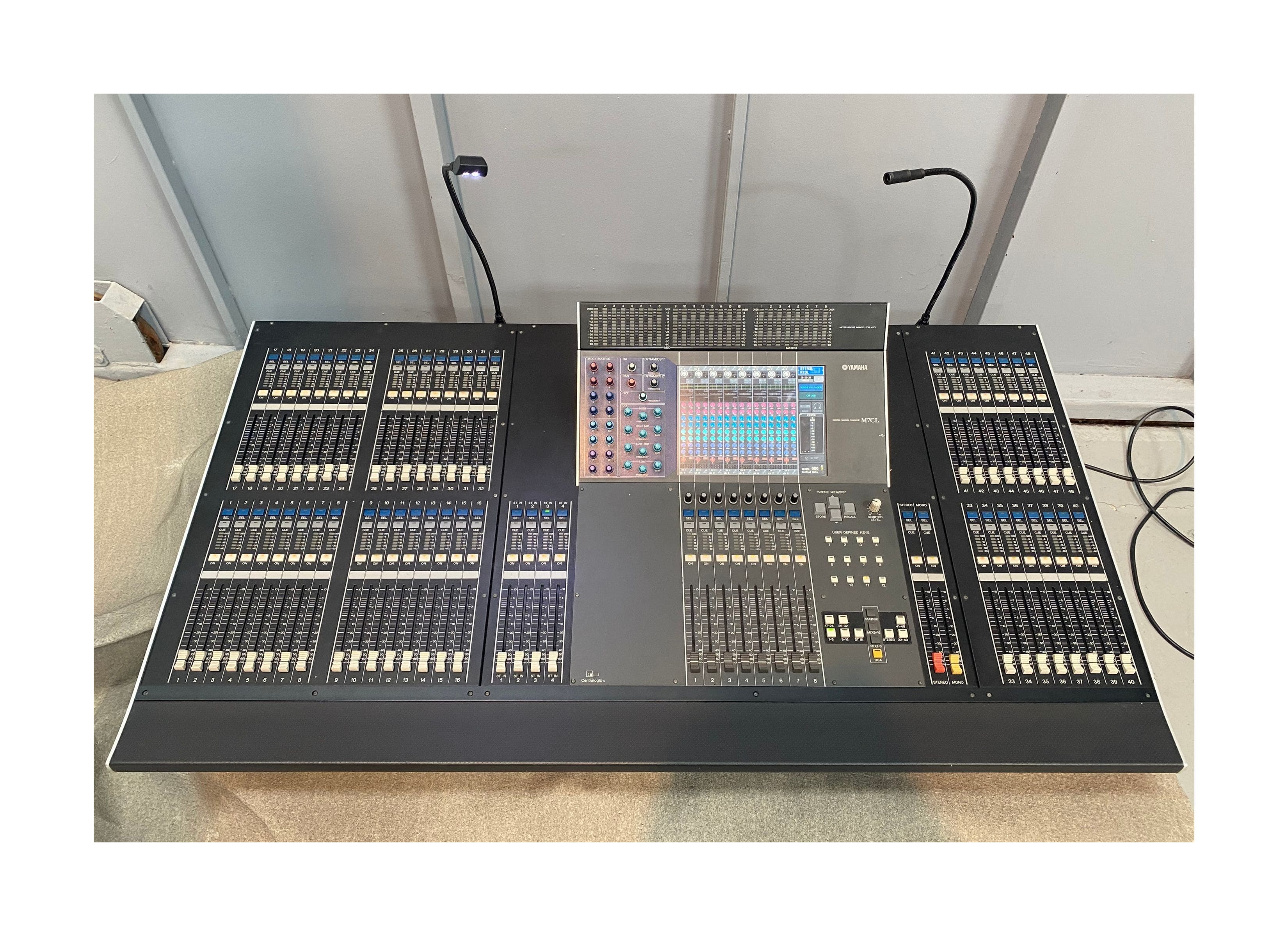 photo Console Audio Yamaha M7CL