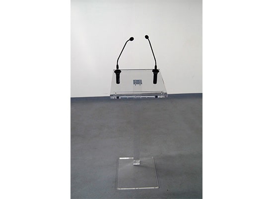 photo Pupitre plexiglass transparent - Form XL