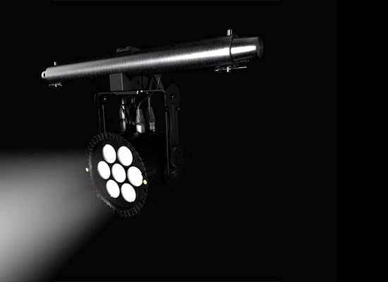 Photo Par LED sur batterie Astera AX9 (7x15W) (Kit de 8)