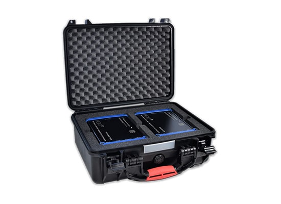 Photo Liaison fibre optique 200m Multimode HDMI 2.0 + RJ45 4K@60Hz - HGXT²