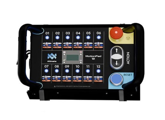 Photo Télécommande 12 palans T12-TD (16AP17 / SOCA / Harting) avec remote filaire 12