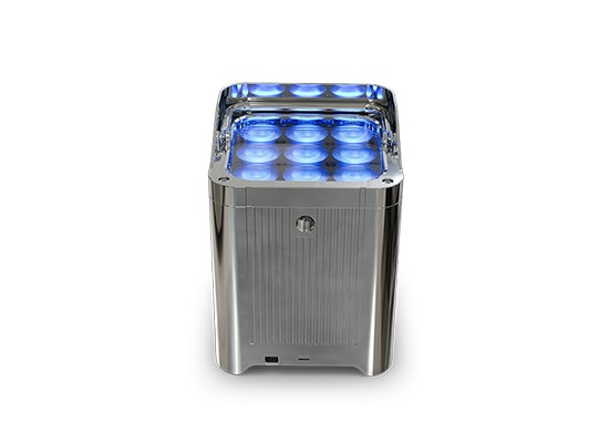 Photo Par LED sur batterie Well Fit X Chrome