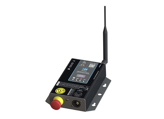 Photo Télécommande 12 palans T12-TD (16AP17 / SOCA / Harting) avec remote HF 24