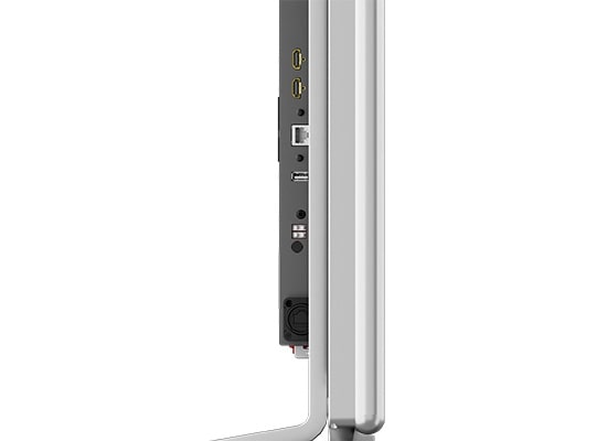 Photo Totem LED 1.5mm sur base roulette