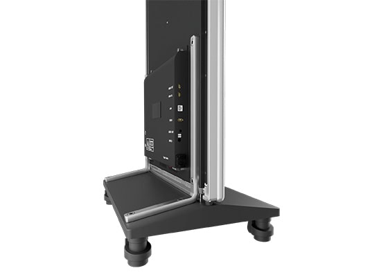 Photo Totem LED 1.5mm sur base roulette