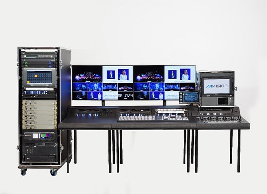 photo Régie caméras HD 2ME AV-HS6000