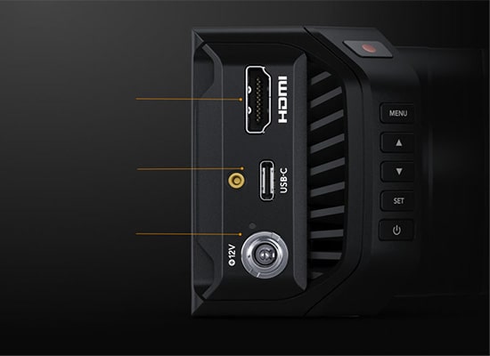 Photo Caméra Paluche BlackMagic Micro Studio Caméra 4K G2 + Obj 14-42mm