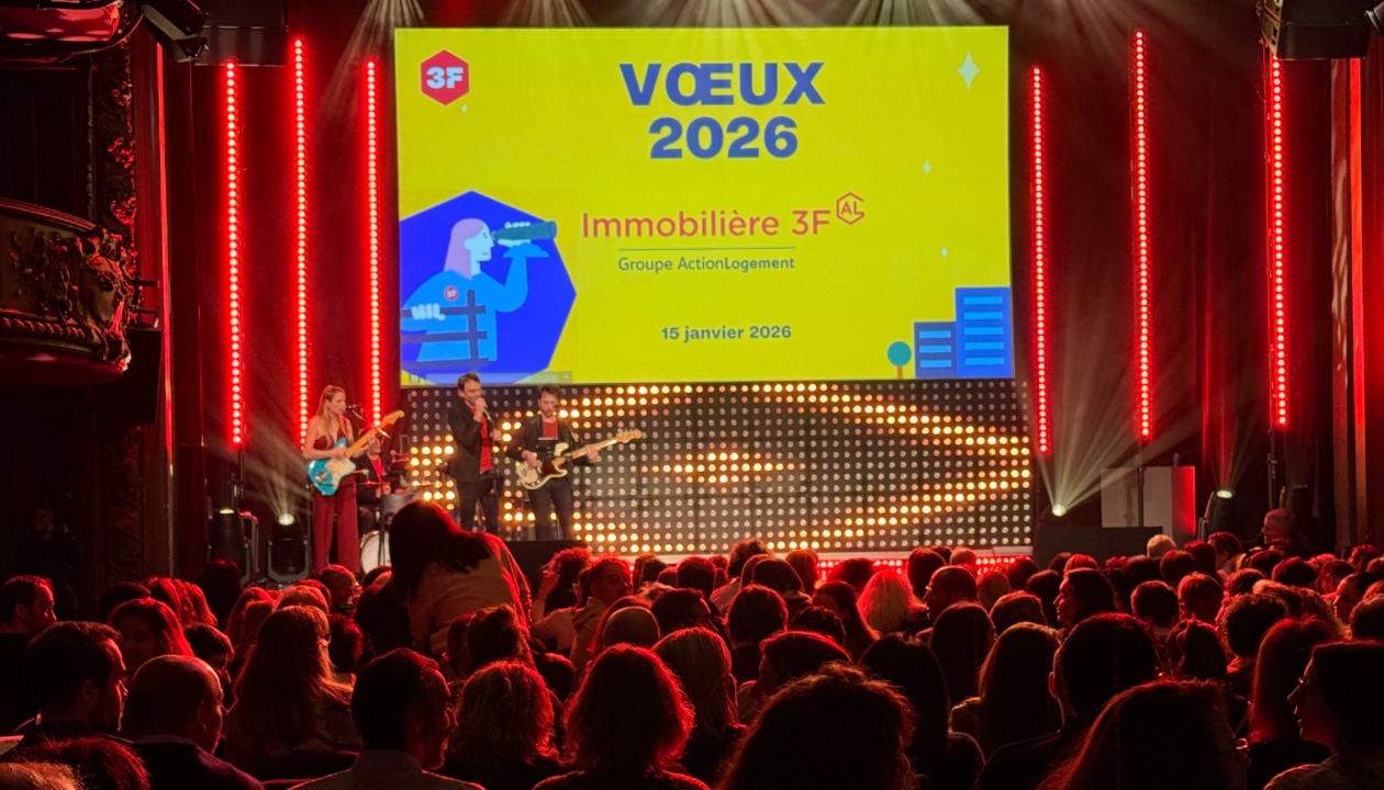 Cérémonie des Voeux du Groupe 3F