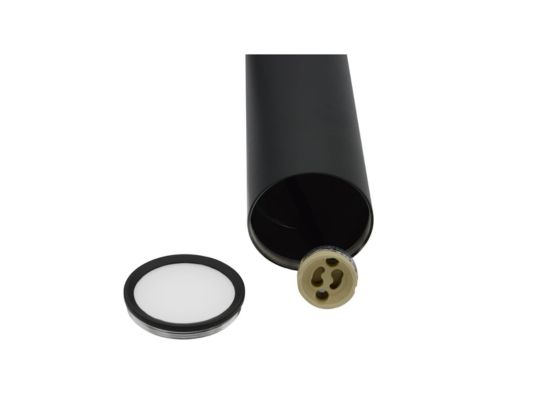 Photo Suspension cylindrique noire Drop-R240 ARLUX (GU10-35W)